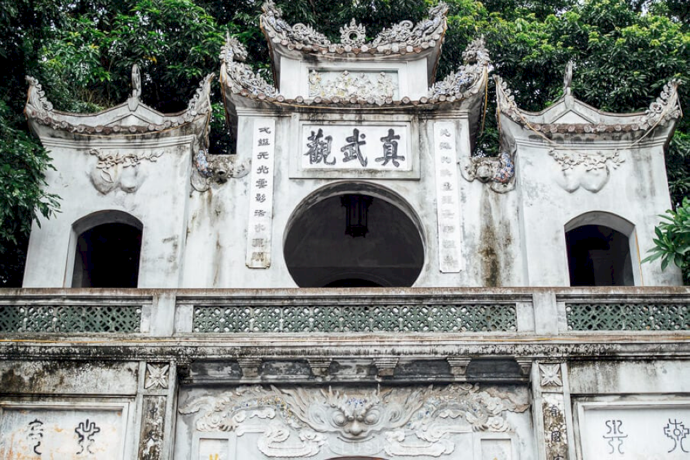 Quan Thanh Temple is one of the “Four Sacred Temples of Thang Long”